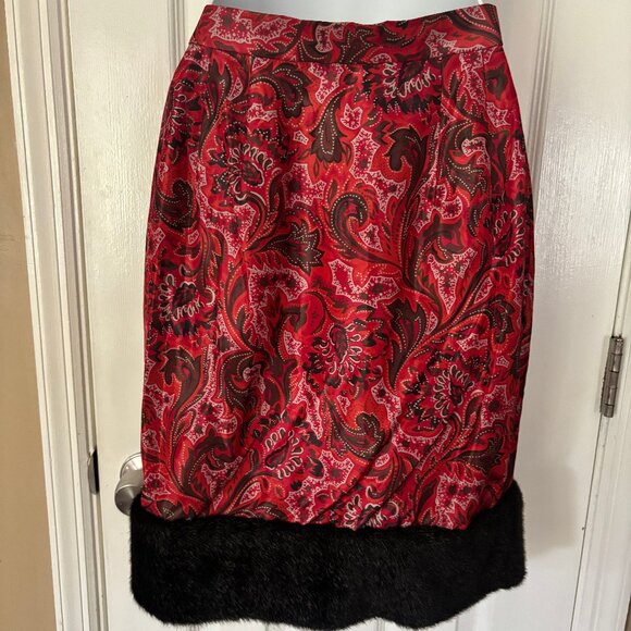 Onireta puffy red skirt main image 0